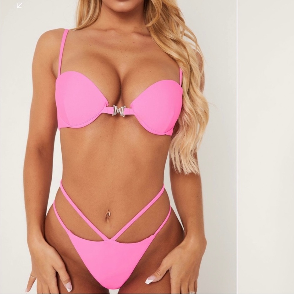 Pink meshki bikini